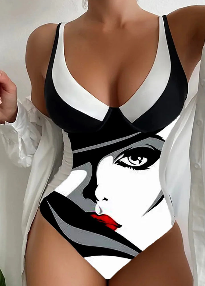 Levoire | Maillot de Bain Une Pièce IMPRIMÉE KASVO