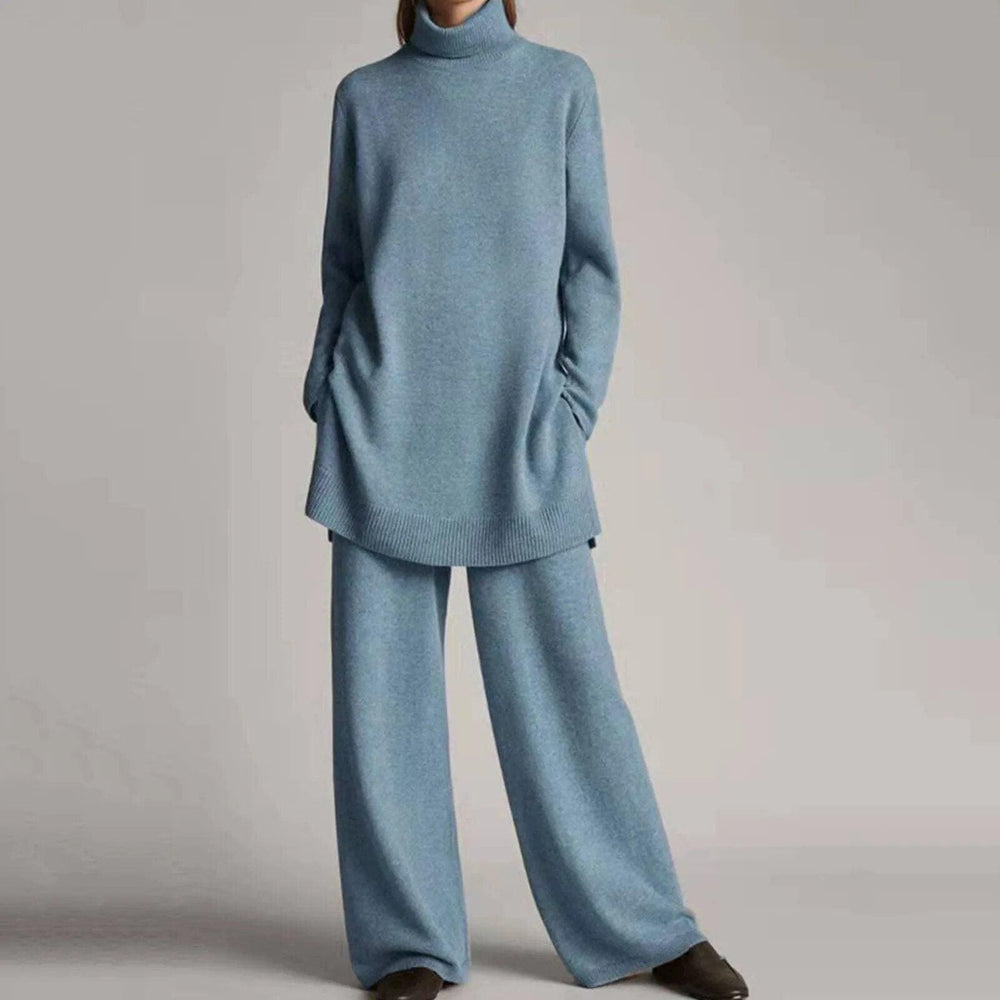 Levoire | Combinaison confortable avec col montant Bleu