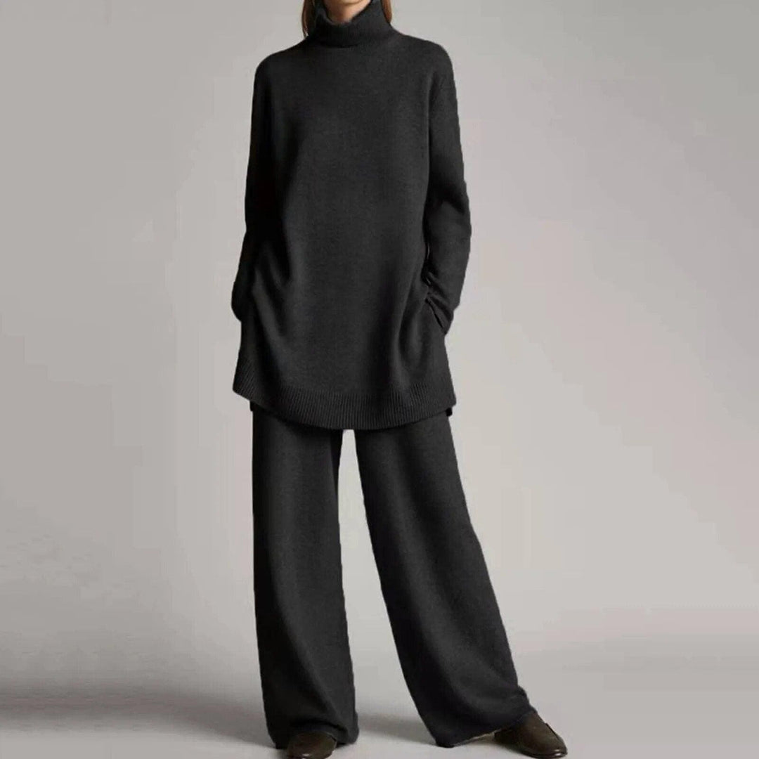 Levoire | Combinaison confortable avec col montant Noir