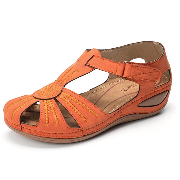 Levoire | Sandales Confortables Orange
