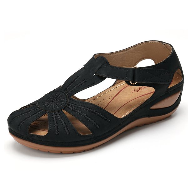 Levoire | Sandales Confortables Noir