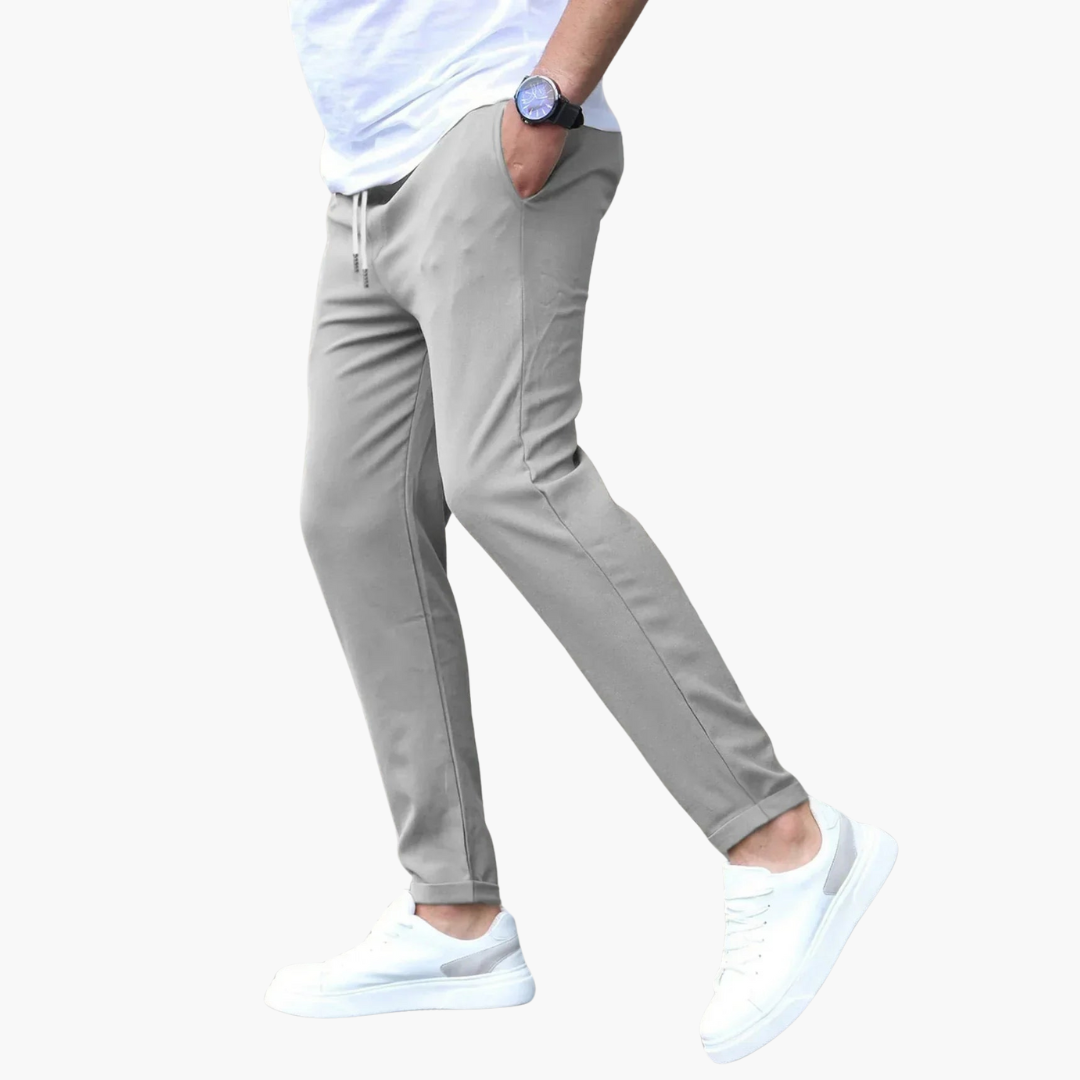 Levoire | Pantalons Stretch Flexibles Gris