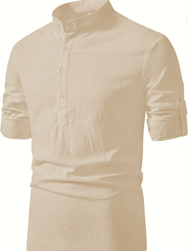 Levoire | T-shirt Henley en lin