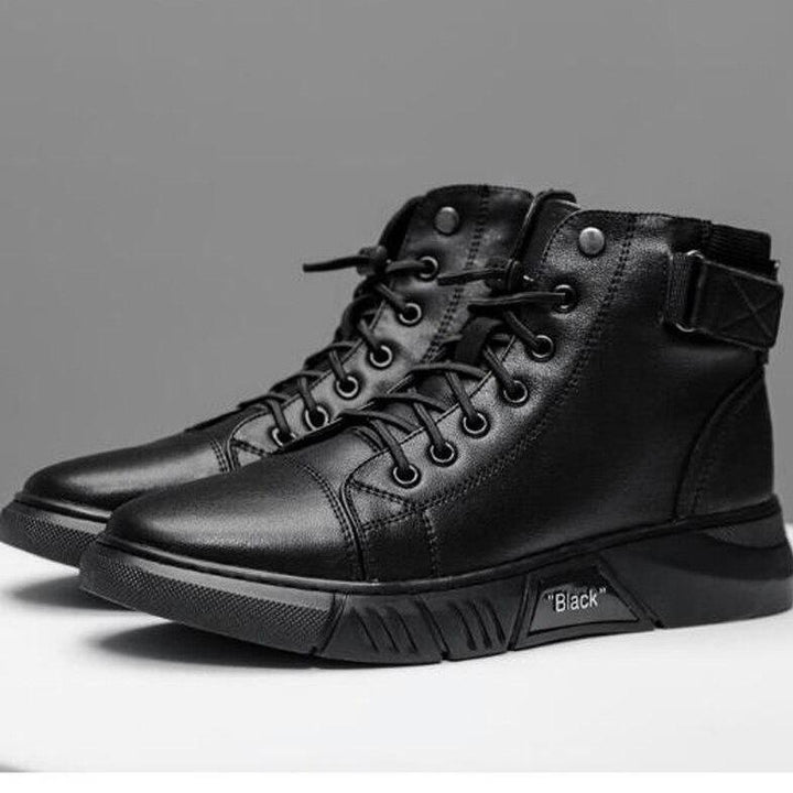 Levoire | Cuir Haut Top Baskets