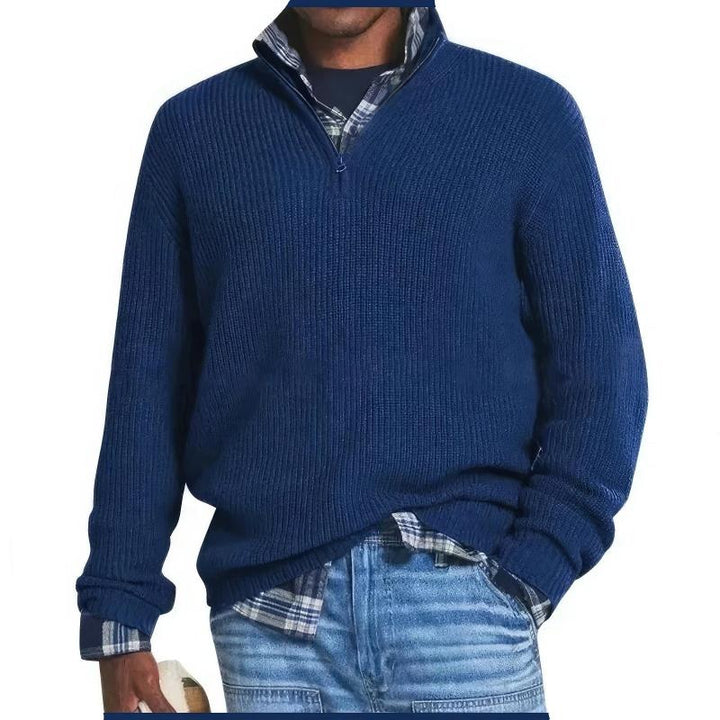 Levoire | Pull À Fermeture Éclair Pour Les Hommes Roi bleu
