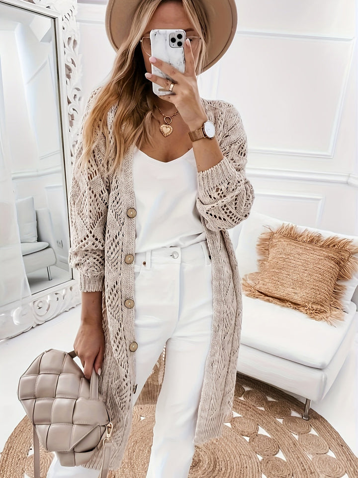 Levoire | Pull En Maille De Printemps Abricot
