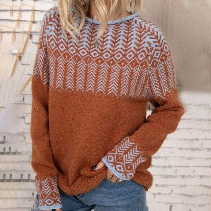 Levoire | Grande Taille Pull Avec Coupe Décontractée Et Manches Longues