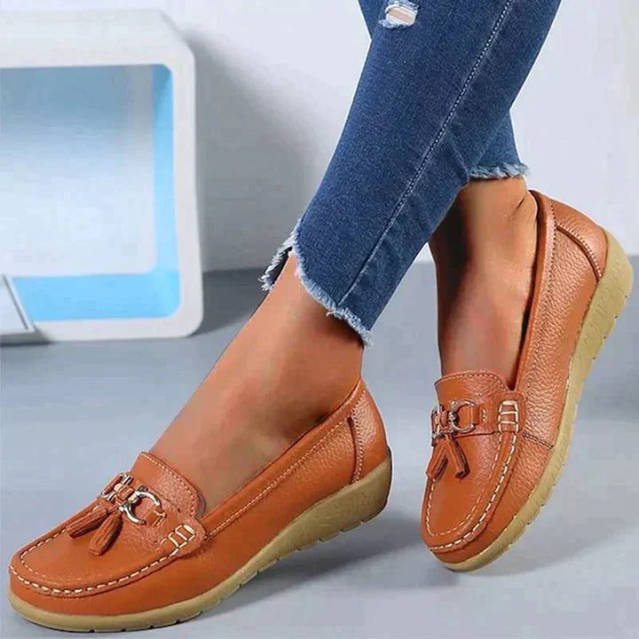 Levoire | Chaussures Confortables À Lacets Hellebraun