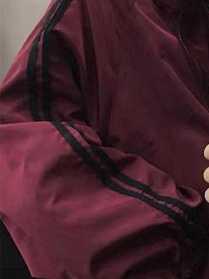Levoire | Veste Zippée À Rayures Contrastées