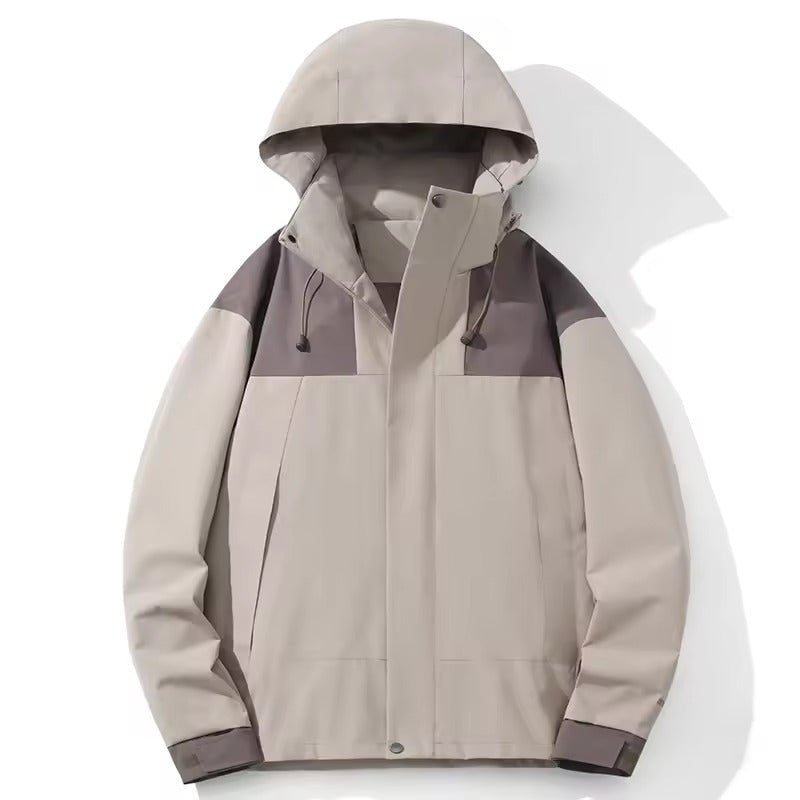 Levoire | Veste Extérieure Résistante aux Intempéries Kaki