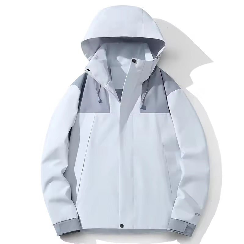 Levoire | Veste Extérieure Résistante aux Intempéries Gris