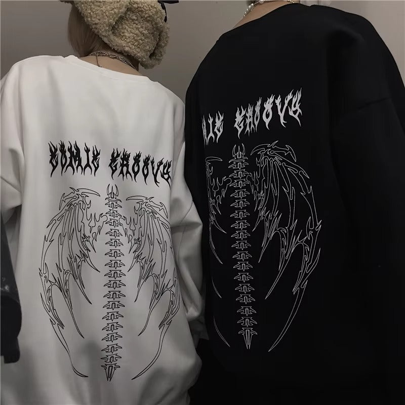 Levoire | Gootti Sweat À Capuche Avec Motif De Squelette Pour Hommes Et Femmes