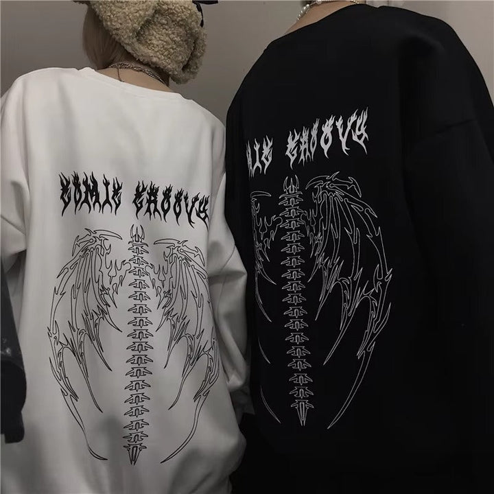Levoire | Gootti Sweat À Capuche Avec Motif De Squelette Pour Hommes Et Femmes