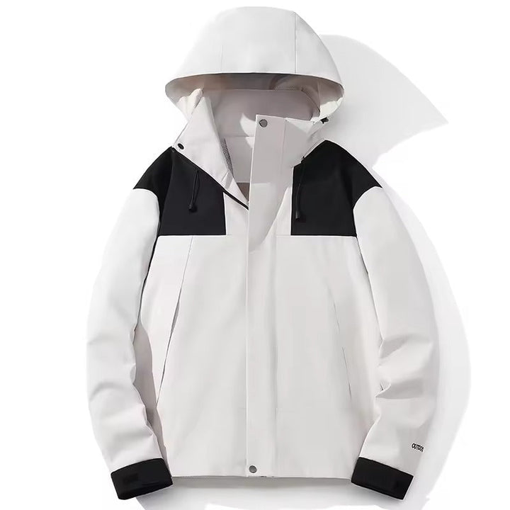 Levoire | Veste D'Extérieur Protection Contre Toutes Les Conditions Météorologiques Blanc