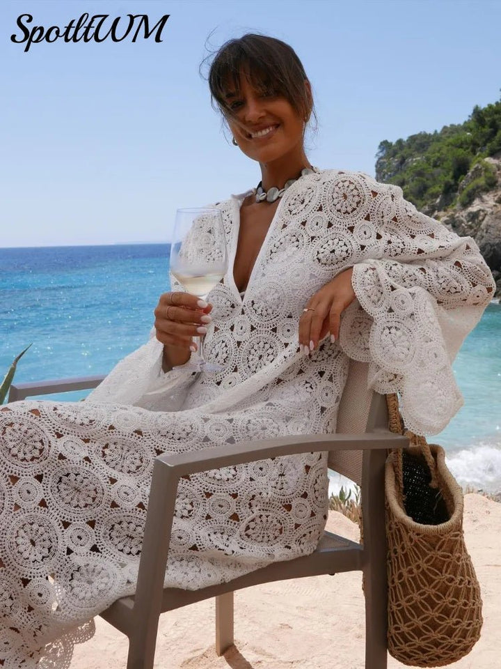 Levoire | Robe Maxi Ibiza À Motifs