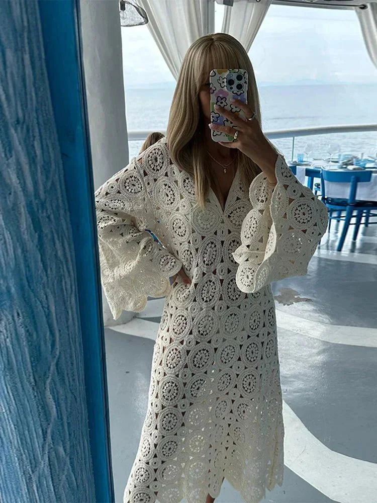 Levoire | Robe Maxi Ibiza À Motifs