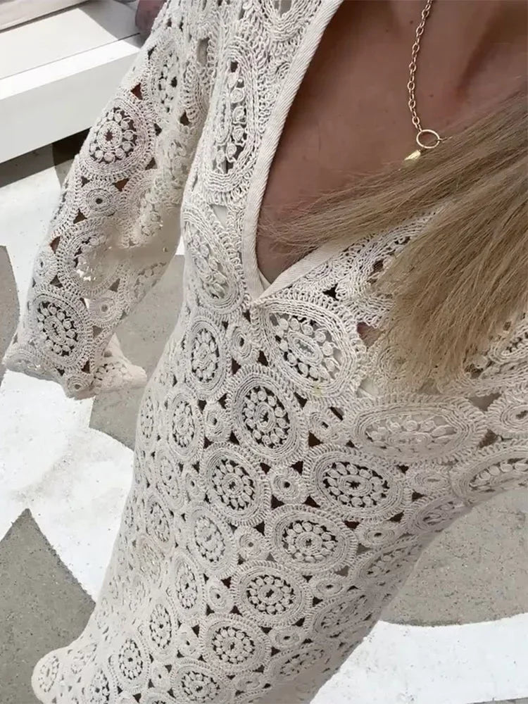 Levoire | Robe Maxi Ibiza À Motifs