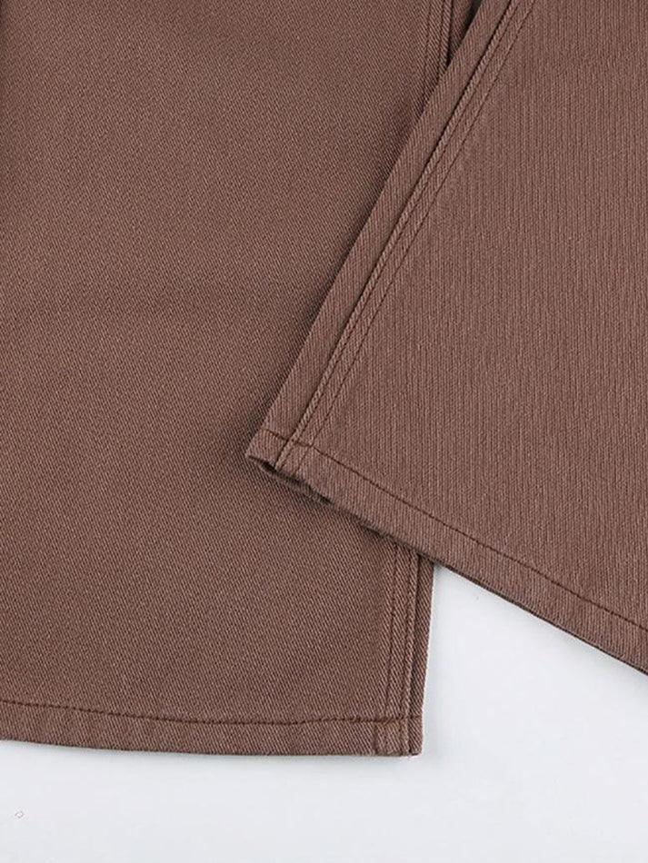 Levoire | Pantalon En Velours Côtelé À Jambe Droite