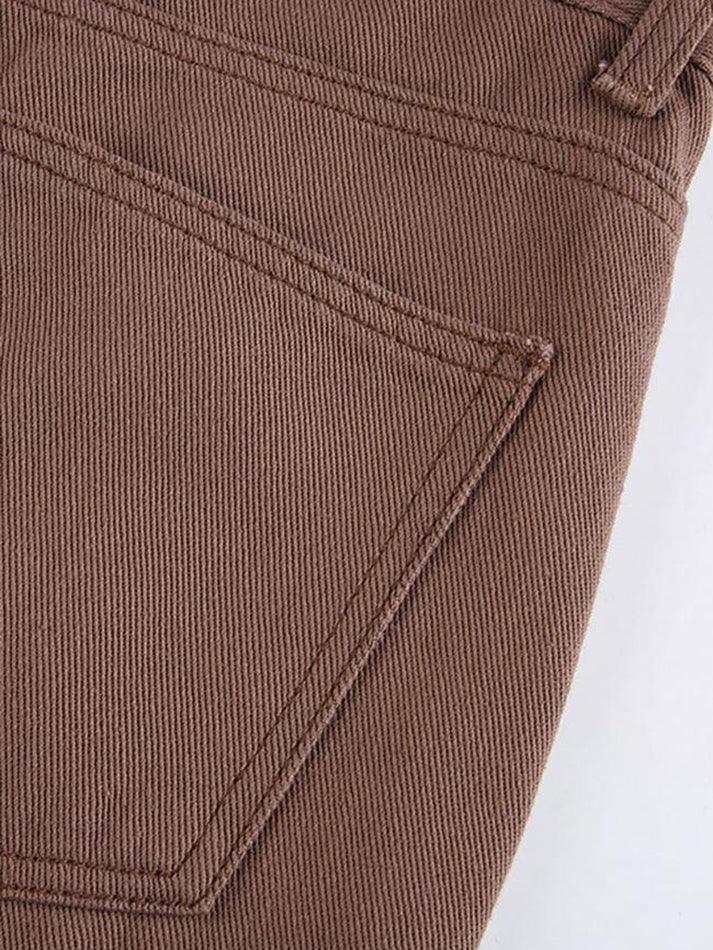Levoire | Pantalon En Velours Côtelé À Jambe Droite