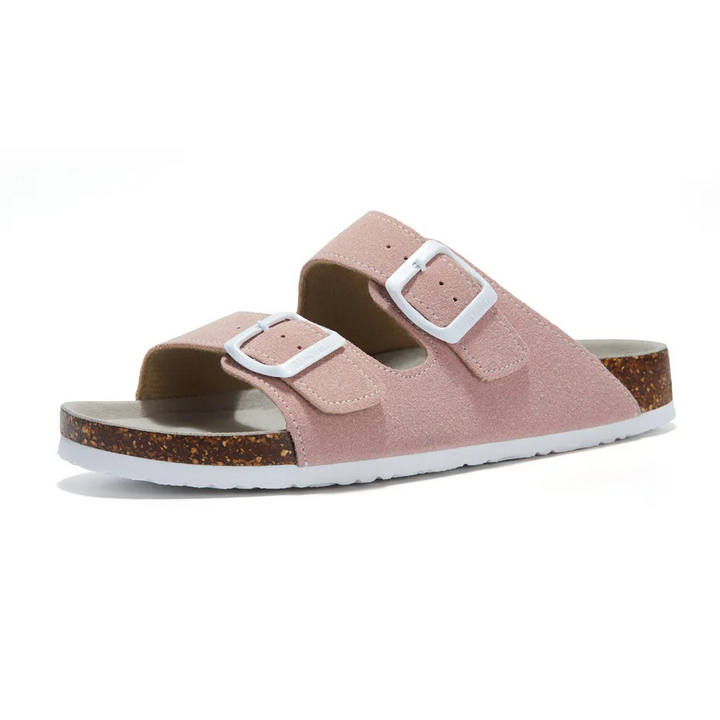 Levoire | Ortho Comfort Sandales Semelles En Liège Rosa
