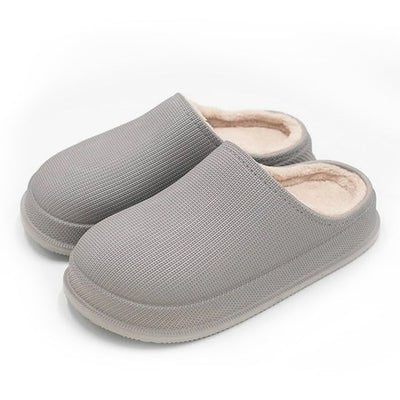 Levoire | Pantoufles Chaudes En Matériau Doux Küstengraani