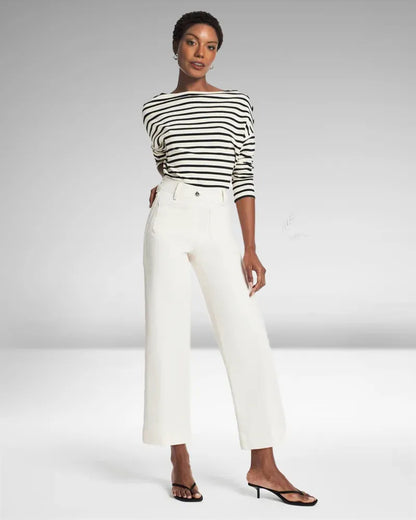 Levoire | Jean Femme À Jambes Larges Blanc