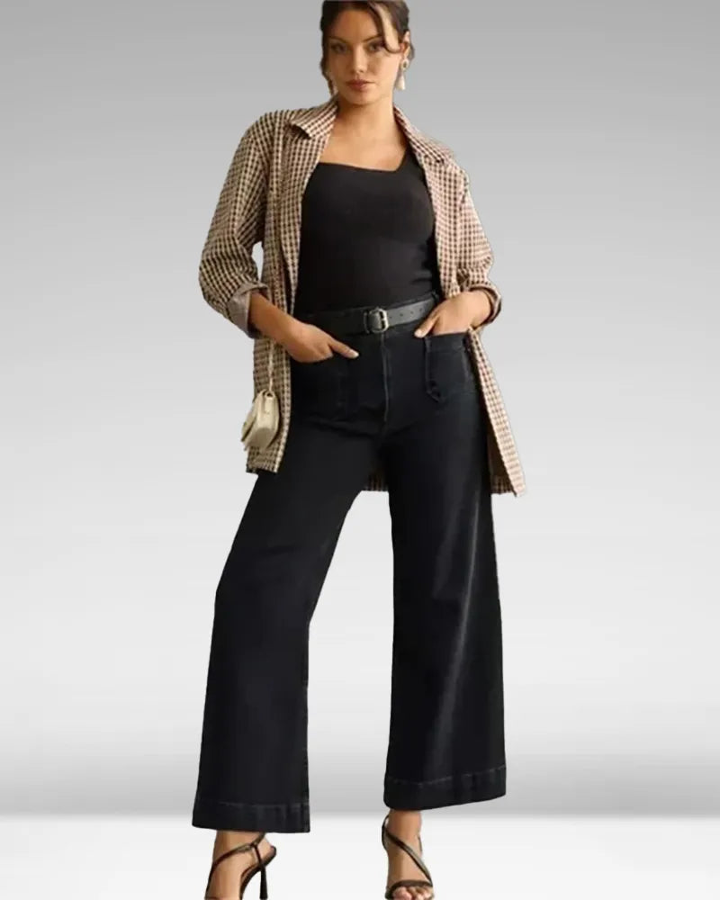 Levoire | Jean Femme À Jambes Larges
