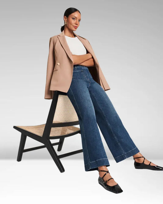 Levoire | Jean Femme À Jambes Larges