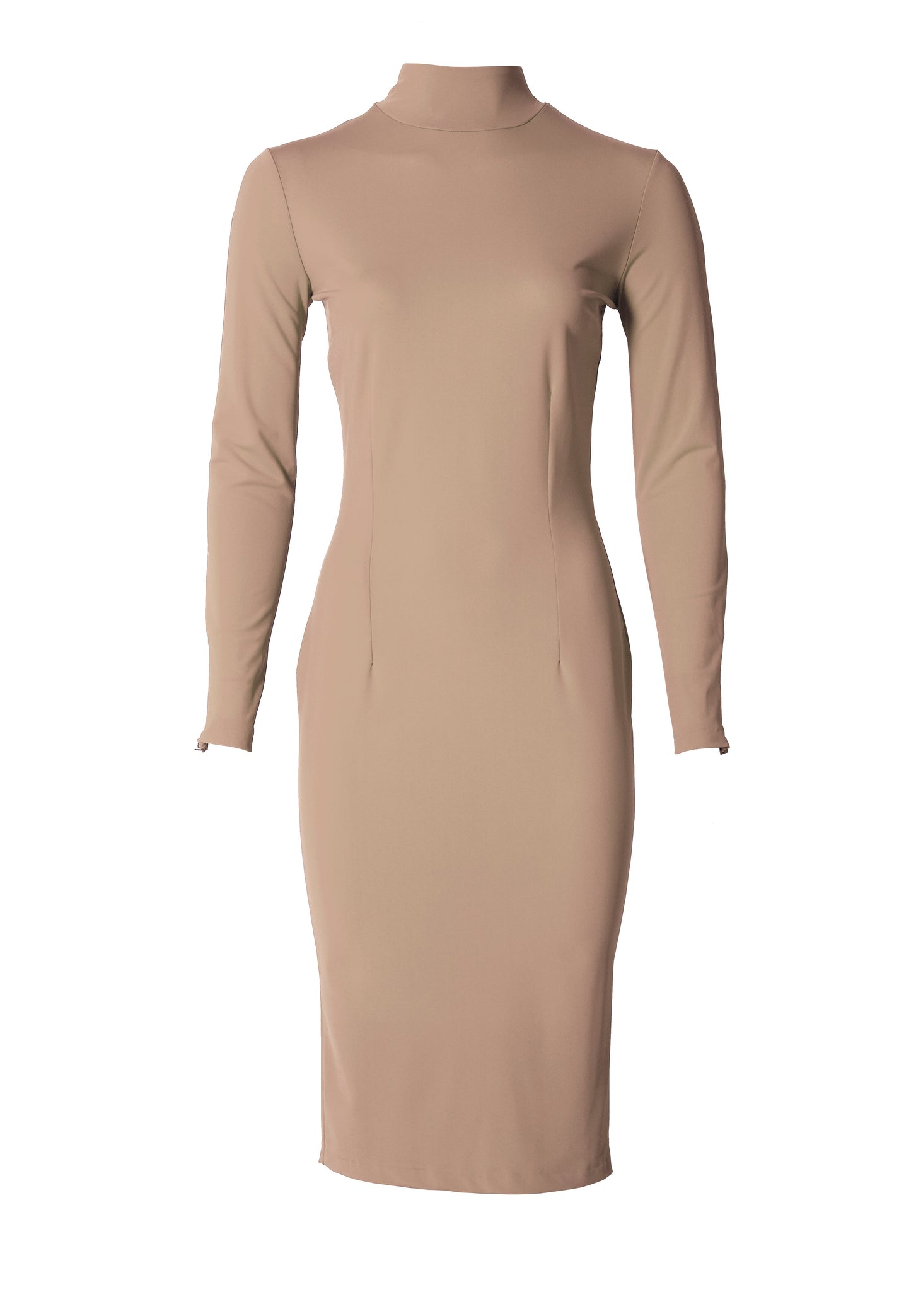 Levoire | Robe Col Roulé À Manches Longues