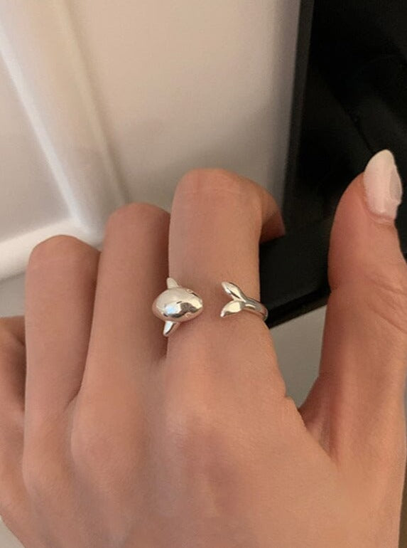 Levoire | Bague Dauphin En Argent