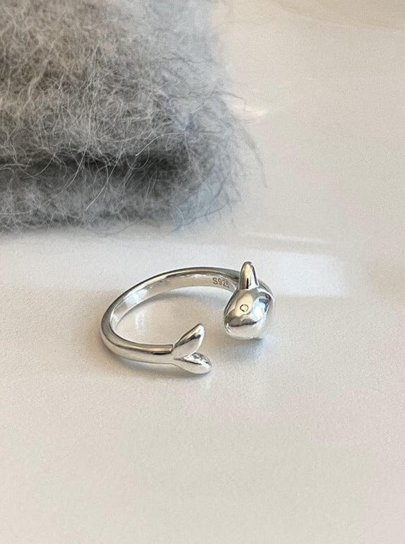 Levoire | Bague Dauphin En Argent Titre officiel