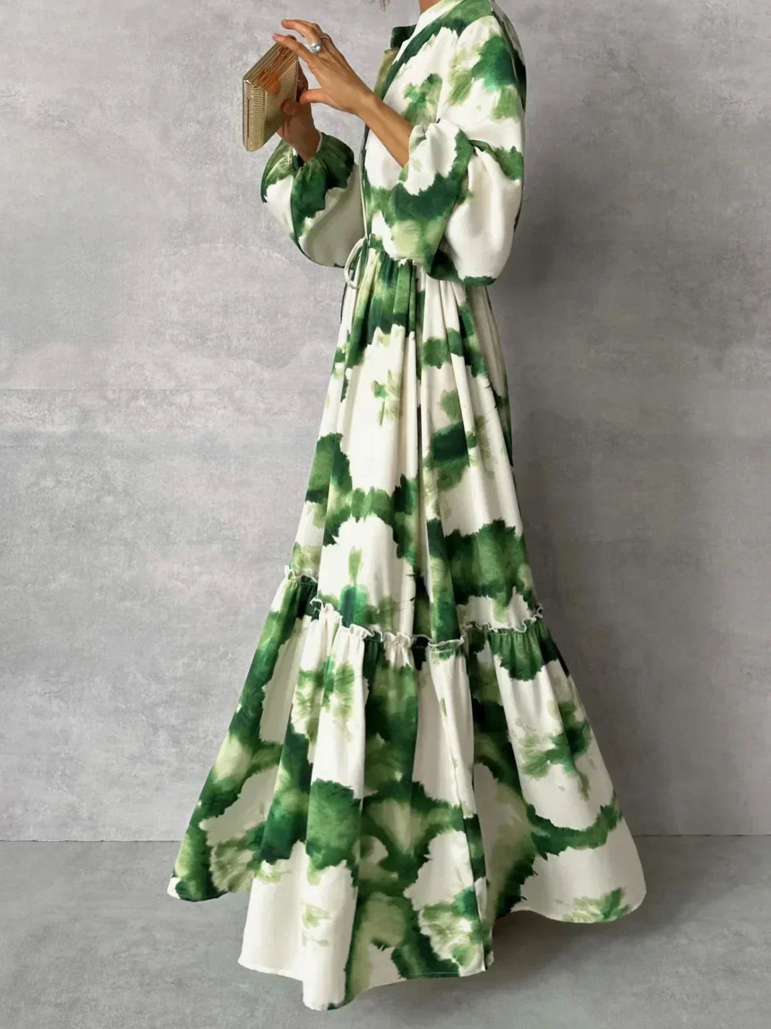 Levoire | Robe Maxi Élégante À Manches Longues