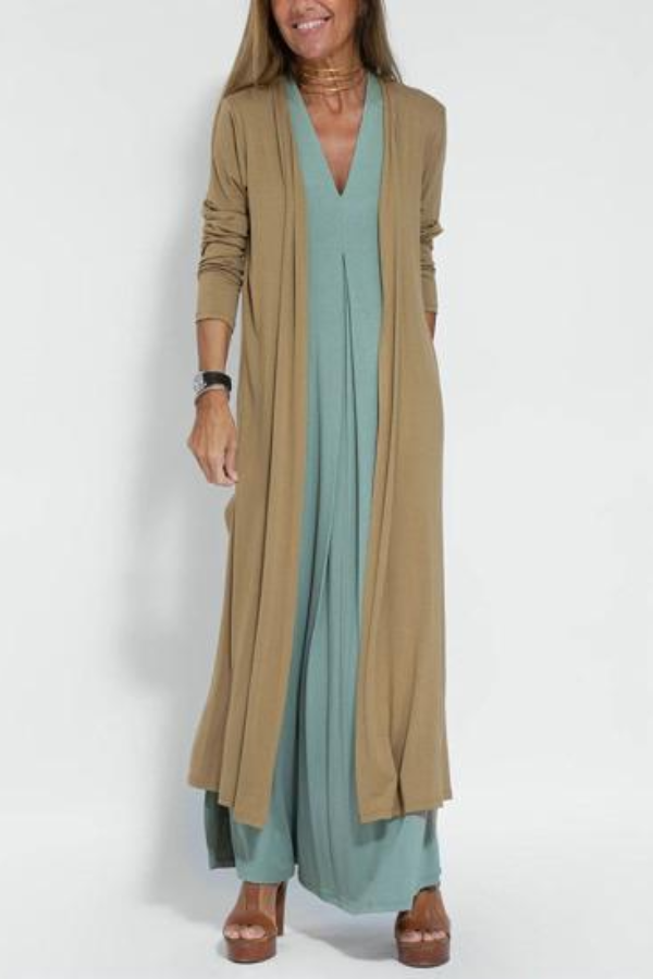 Levoire | Robe légère et respirante Robe Kaffee