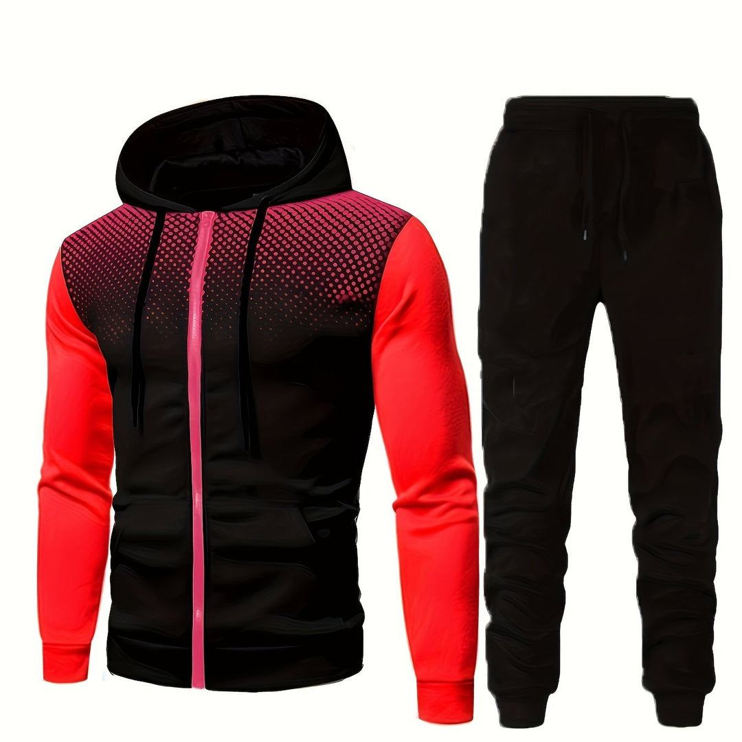 Levoire | Ensemble De Survêtement Pour Homme 2 Pièces Avec Sweat À Capuche Et Pantalon De Jogging