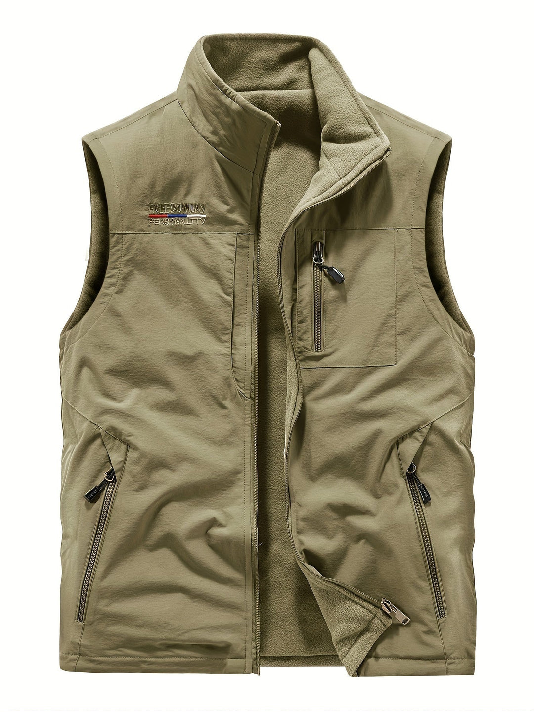 Levoire | Gilet sans manches réversible Khaki