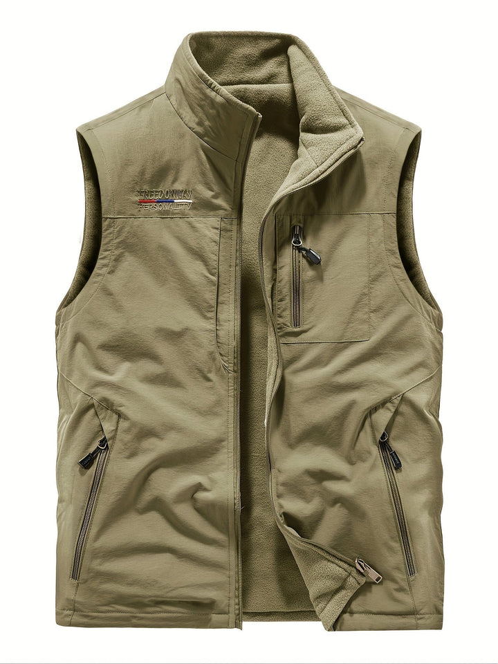 Levoire | Gilet sans manches réversible Khaki