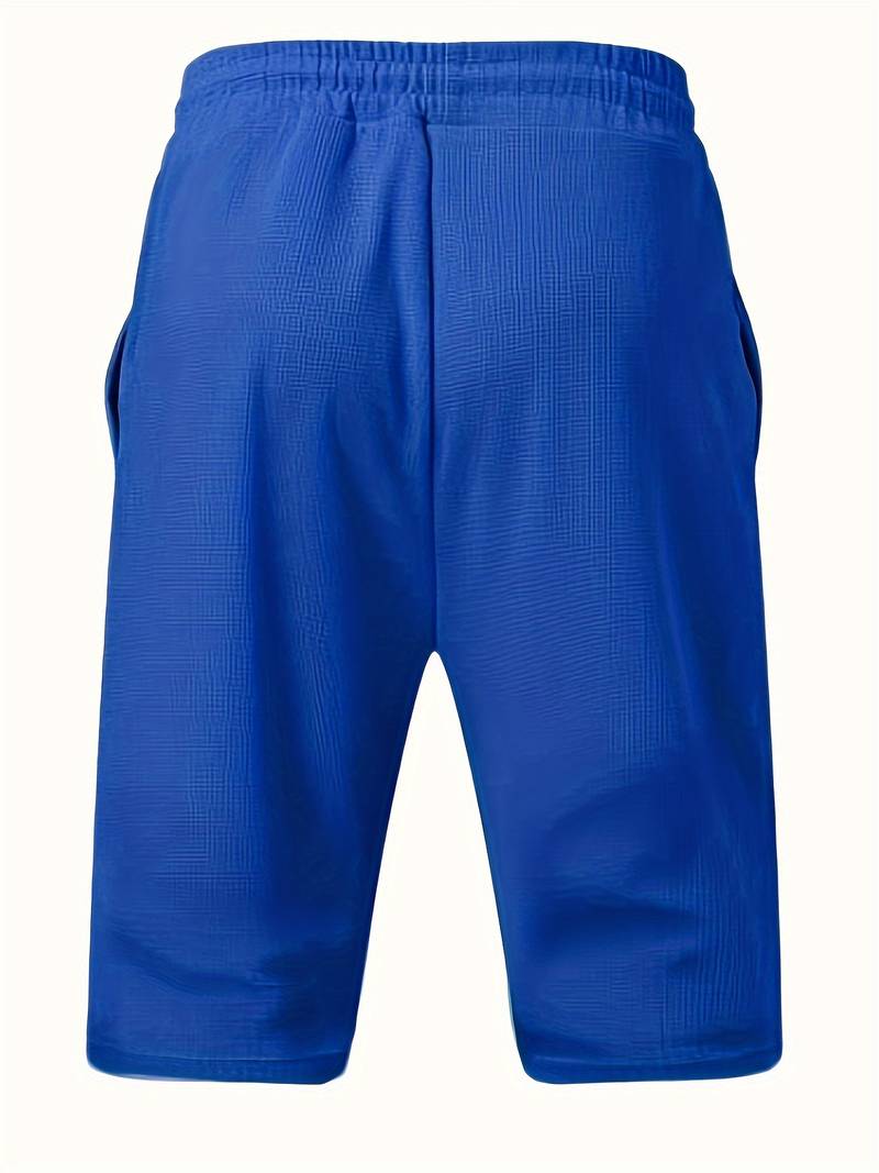 Levoire | Shorts En Tricot Gaufré Avec Cordon De Serrage Et Deux Poches Avant