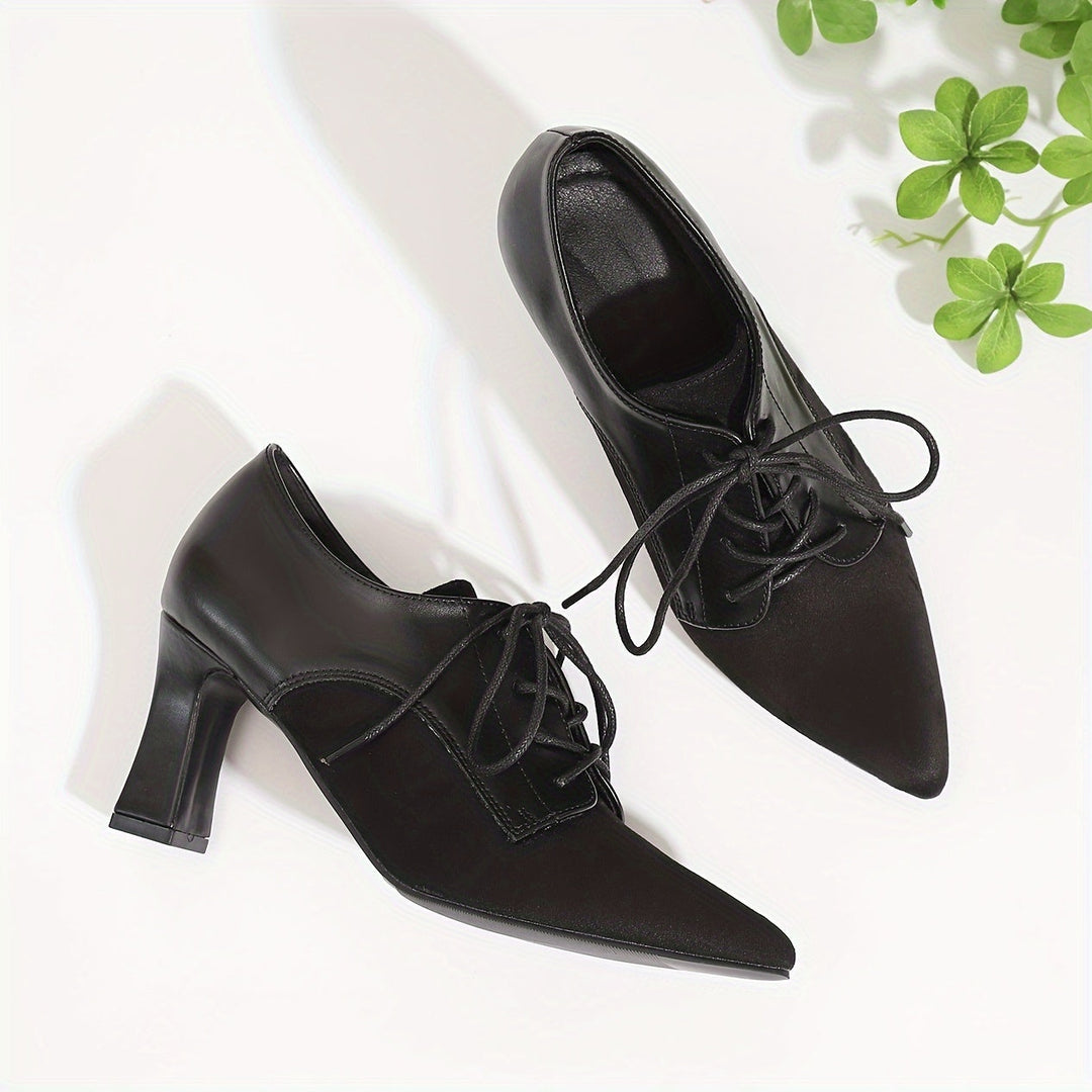 Levoire | Élégantes Chaussures À Talons Pour Femmes Avec Lacets