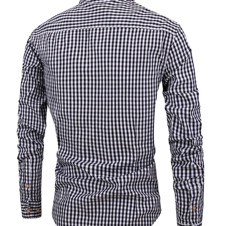 Levoire | Chemise À Carreaux Élégante Pour Hommes Kanavalla