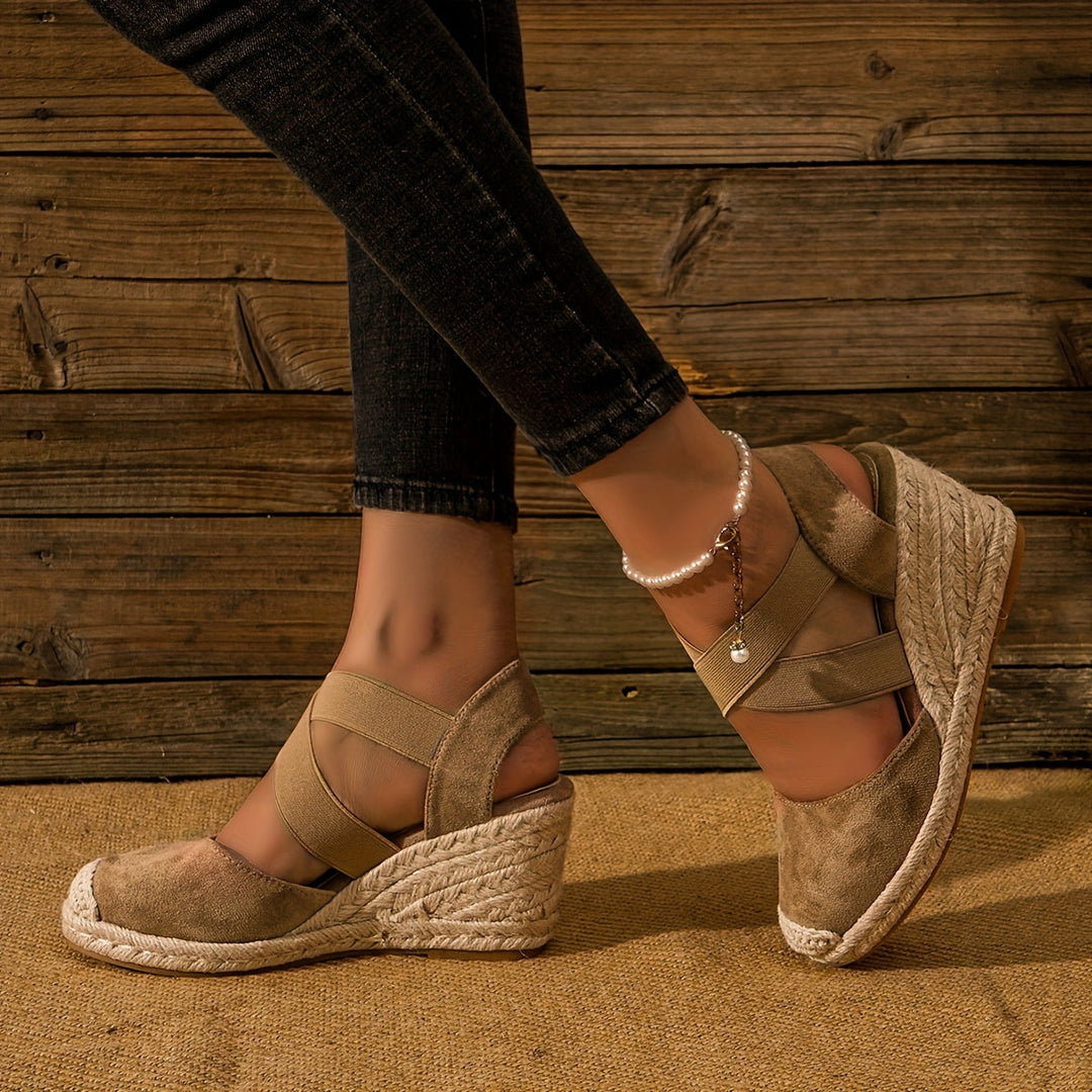 Levoire | Espadrilles Femmes À Semelle Compensée