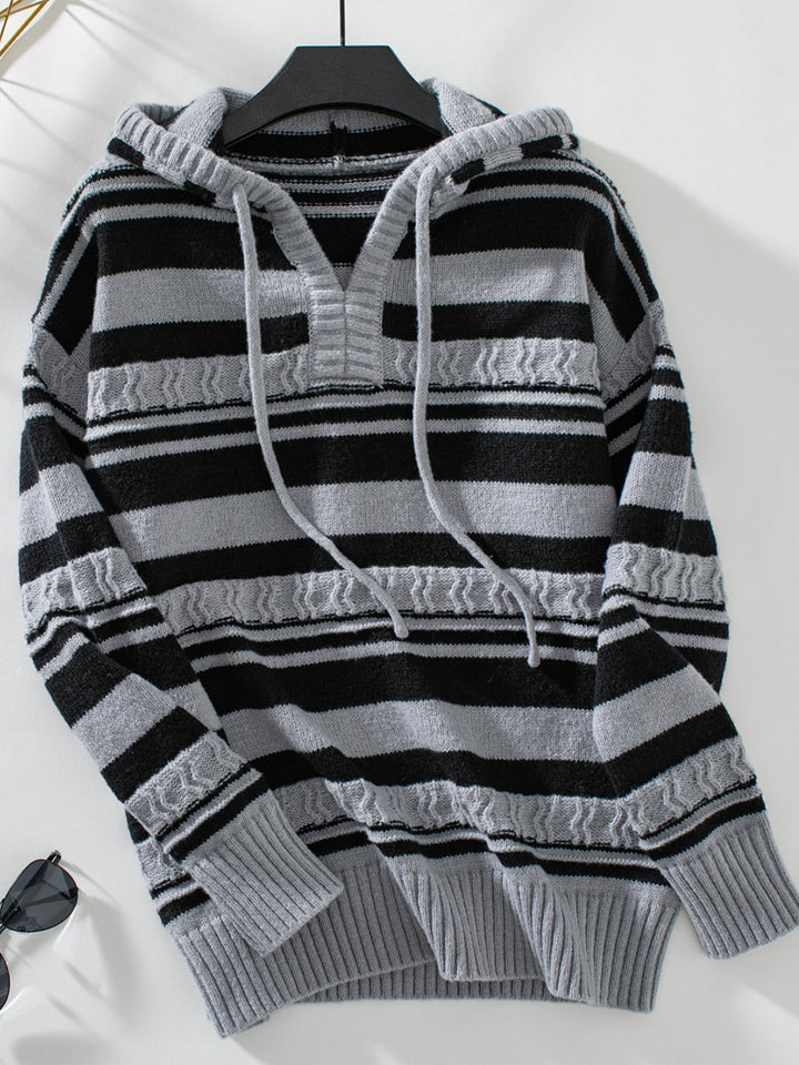 Levoire | Manteau À Col Fourrure Détachable Gris Foncé