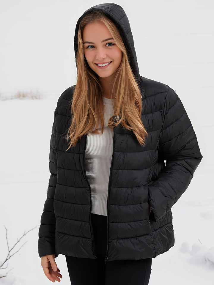 Levoire | Veste à Capuche Zippée à Manches Longues Chaleureuse