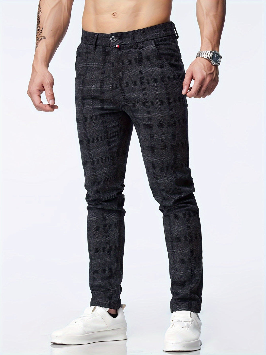 Levoire | Pantalon Slim Fit Relaxant Rayé