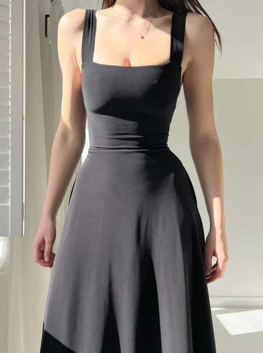 Levoire | Robe midi Noir