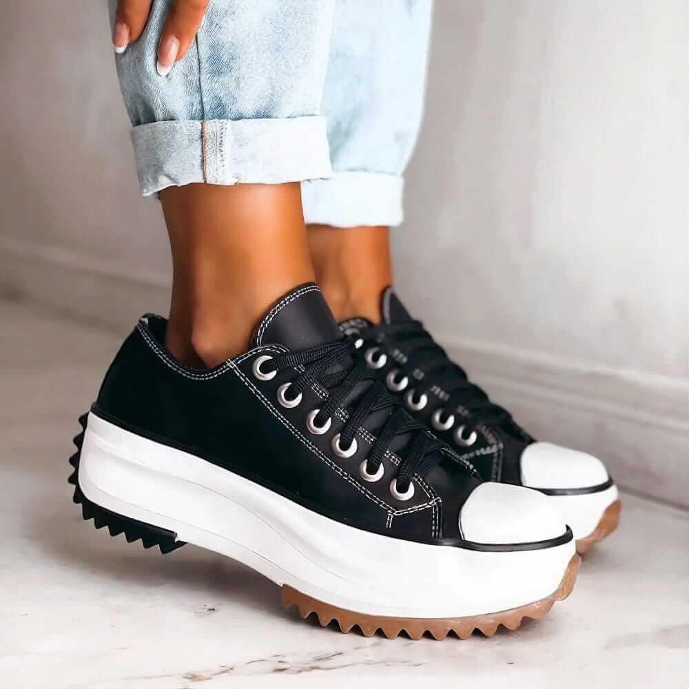 Levoire | Baskets amortissantes confortables Noir