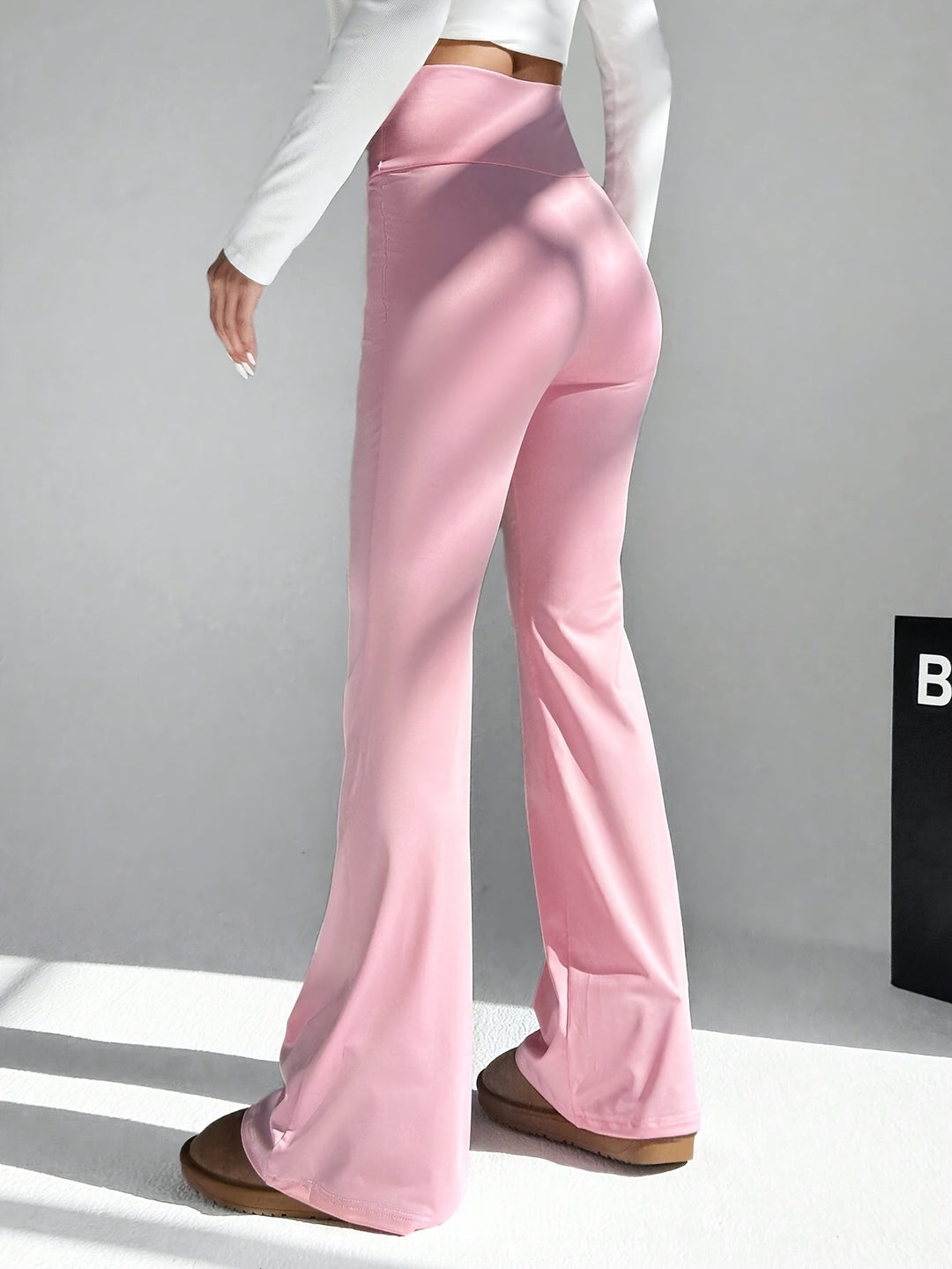 Levoire | Pantalon Taille Haute Avec Jambes Croisées Pour Femmes