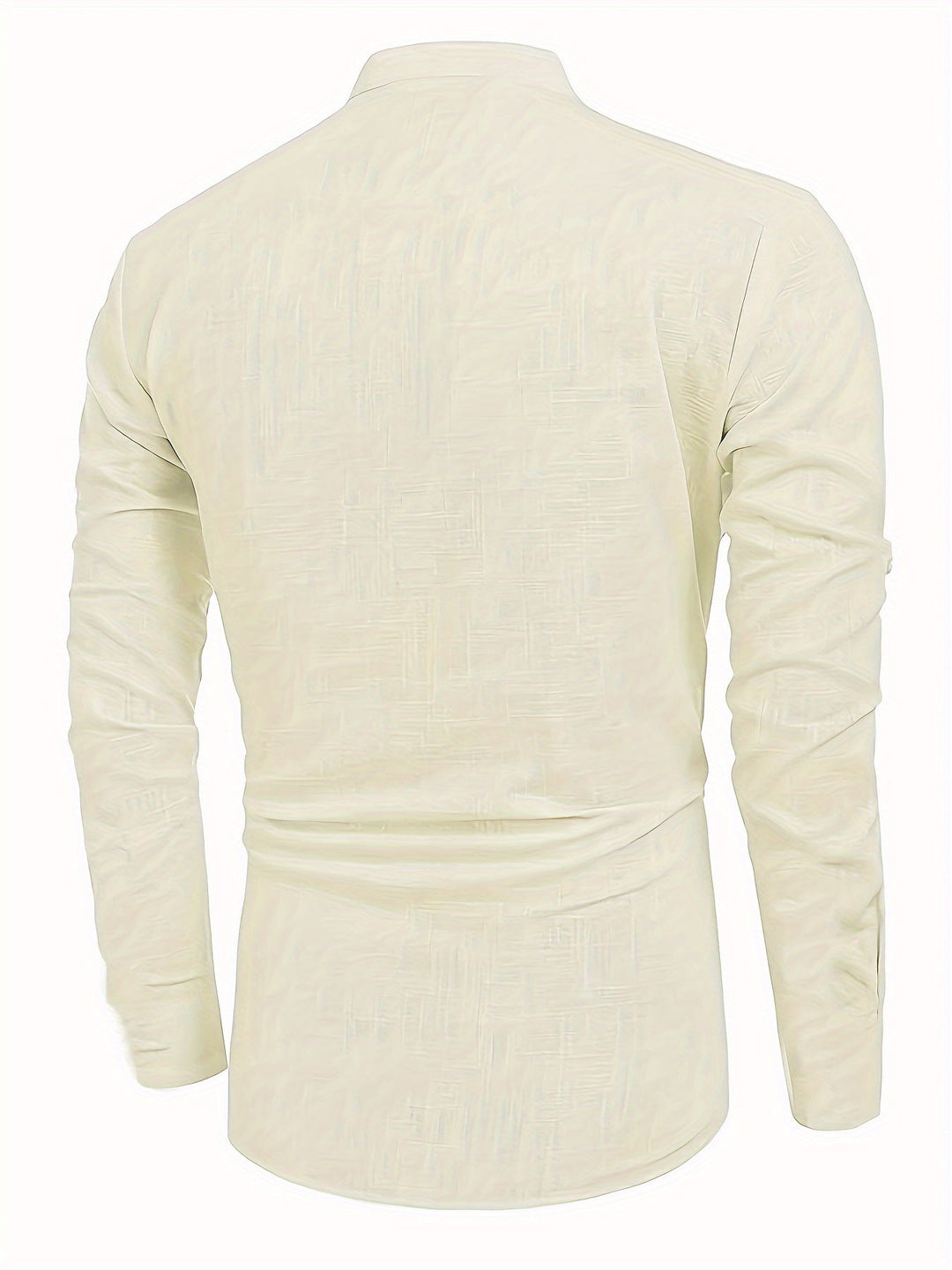Levoire | Retro Pellavasekoite Henley-Shirt À Manches Longues