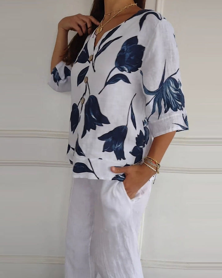 Levoire | Femmes Haut À Imprimé Floral