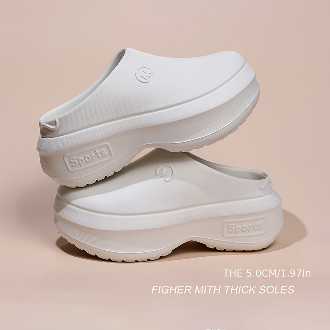 Levoire | Clogs Pour Femmes Élégants Avec Semelle Douce Blanc 40