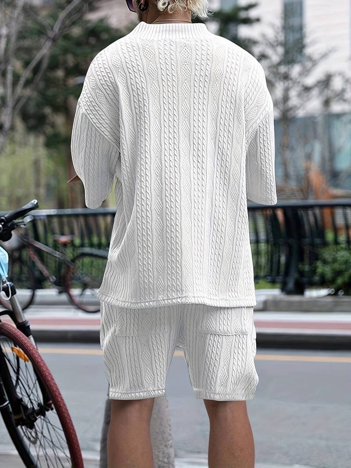 Levoire | Chemise Et Ensemble De Shorts Pour Hommes